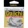 thumbnail image 2 of Daiichi Fat Gap Worm Hook Black Nickel, Size 2/0, 2 of 2