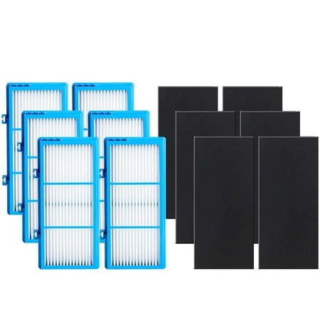 

6 Filter + 6 Carbon Booster Filters for Holmes AER1 Type Total Air Filter Replacement Filters for HAPF30AT and HAP242-NUC