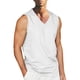 thumbnail image 2 of pstuiky Camisetas sin mangas para hombre, Camiseta deportiva informal sin mangas con cuello liso a la moda para hombre Tops elegantes para mujer l, 2 of 5