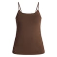 thumbnail image 4 of Time and Tru Women’s Adjustable Strap Cami, Sizes XS-XXXL, 4 of 5