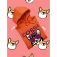 thumbnail image 3 of Corgi Mama Corgi W Sunglasses Hoodie Women -Image by Shutterstock, Female x-Large, 3 of 4
