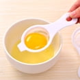 thumbnail image 4 of Agiferg Egg Separator Sifting Kitchen Gadget Plastic Filter Sieve Divider Holder, 4 of 7