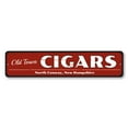 thumbnail image 2 of Old Cigar Novelty Sign, Metal Wall Decor - 4x18 inches, 2 of 4