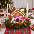 thumbnail image 4 of Christmas Neon Sign Light LED Neon Light for Wall Tabletop Display Hanging or Standing Holiday Light Decor for Party Home, 4 of 6