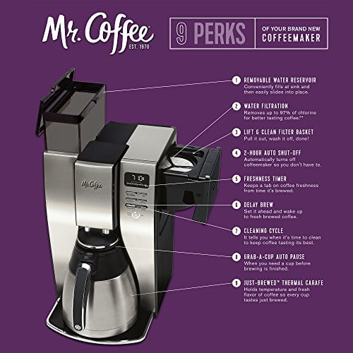 Coffee Optimal Brew Stainless 10-Cup Coffee Maker