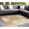 thumbnail image 2 of Liora Manne Carmel Palm Indoor Outdoor Area Rug Sand 100% Polypropylene 5x8, 2 of 5