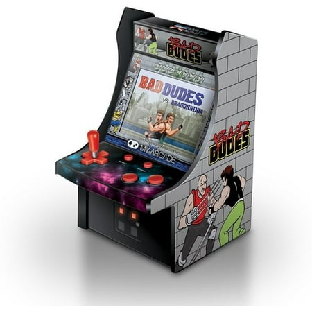 6" RETRO BAD DUDES MICRO ARCADE