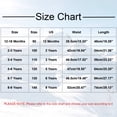 thumbnail image 3 of ATORRE Toddler Baby Girls Leggings Cute Striped Kneepad Design Unisex Baby Tights Pants Moisture Wicking Elastic Waist Full Length Leggings Pants Black 6-7 Years, 3 of 8