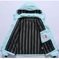 thumbnail image 2 of Chaqueta impermeable MOERDENG para mujer, impermeable y ligera, con capucha, 2 of 4