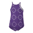 thumbnail image 3 of Women's-Colosseum  Purple TCU Horned Frogs Wrangler Bandana Tank Top, 3 of 3