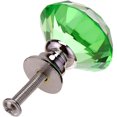thumbnail image 3 of Perillas de cristal Husfou para cajones, 30 mm, con forma de diamante, para armarios, tocadores, decoración del hogar, paquete de 10, 3 of 5
