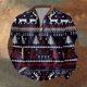 thumbnail image 1 of Ceisia Warm Stretchy Mens Loose Fit Christmas Fair Isle Print Half-Zip Stand Collar Sweatshirt Gifts, 1 of 3