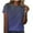 Dark Gray, variant on Women's Gradient Color T-Shirts - Fashion Round Neck Casual Short Sleeve Tee - Soft Stretch Daily Tops, Blue Women‘S Short Sleeve Gradient Color Fashion Round Neck Casual T Shirt