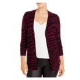 thumbnail image 1 of Designer Brand Womens Burgundy Long Sleeve V Neck Button Up Sweater XS, 1 of 1