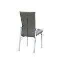 thumbnail image 2 of Chintaly Imports Molly Chaise d'Appoint Motion-Back en Acier/pu Gris (Lot de 2), 2 of 3