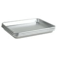 thumbnail image 2 of Nordic Ware Naturals Aluminum Quarter Sheets, 3 Pack, Silver, 12.1" x 8.8" x 1.1", 2 of 11