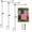 3pc, variant on Garden Flag Holder Stand, Metal Yard Flag Pole with 16" Cross Arm, Fits 12" Wide Flags, No Tools Needed, 1pc