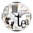 thumbnail image 2 of Designart 1 in Quartz Vintage Wall Clock, 2 of 5