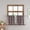 Coffee and White, variant on Buffalo Check Plaid Valances Gingham 2 Pack Tiers Rod Pocket Beige and White Farmhouse Short Curtains For Windows Treatment Decor Small Curtains Over Sink For Kitchen/Living Room 24 Inch Length