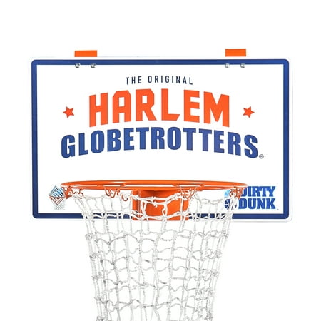 The Dirty Dunk (2nd Generation) Harlem Globetrotters Edition - The Original Over-the-Door Basketball Hoop Laundry (Best Harlem Globetrotters Dunks)