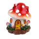 thumbnail image 1 of Casa de Hongo Creativa, Adornos de Paisajismo, Micropaisaje en Miniatura, Bonsái, Jardín de Hadas, Decoración DIY - Casa de Hongo Tulipán (Rojo), 1 of 6