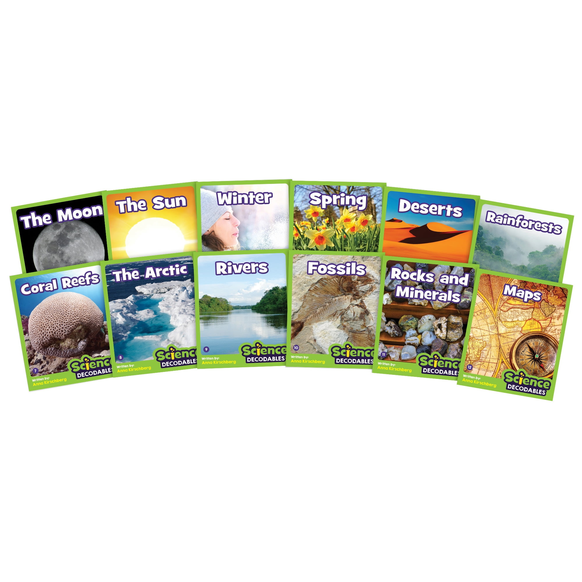 Junior Learning Science Decodables Phase 4 Non-Fiction Educational Learning Set -Earth Science