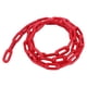 thumbnail image 4 of Accesorio de juguete de cadena de eslabones oscilantes para patio de juegos de hierro recubierto de plástico para interiores y exteriores de 1,5 m (rojo), 4 of 10