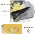 thumbnail image 6 of 2.7'x5' Area Rugs, Yellow Gray Indoor Outdoor Area Rug for Living Room Bedroom, Modern Oil Painted Abstract Geometric Washable Bathroom Rugs Kitchen Floor Carpet Mats Home Decor Aesthetic, 6 of 8