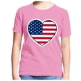 thumbnail image 4 of XFHLMJFF Boys Novelty T Shirts Toddler Girls 4Th Of July Independence Day Usa Flag Prints Unisex Tees Top Clothes Size 3-4Y, 4 of 4