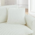thumbnail image 4 of Leumius Accent Chair Armchair,Comfy Upholstered Single Sofa Chair with 2 Pillow for Living Room,Bedroom,Beige, 4 of 8