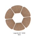 thumbnail image 3 of Manteles individuales redondos Matsuzay multicolor 48*33 CM HA082804-03, 3 of 6