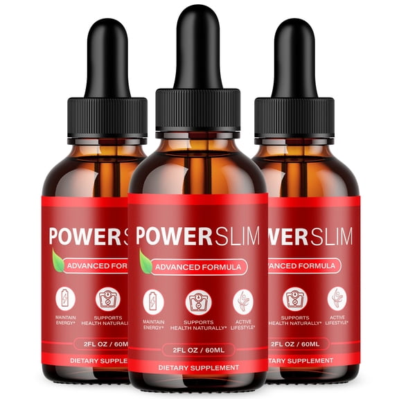 PowerSlim Advanced Formula Drops Supporting Your Active Lifesyle Naturally Power Slim 90 Servings