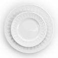 thumbnail image 3 of Elama Charlotte 20 Piece Porcelain Dinnerware Set in White, 3 of 7