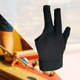 thumbnail image 5 of funtasica 3 Fingers Billiard Glove Open Pool Cue Glove Lightweight Breathable Universal Cue Separate Finger Gloves Snooker Cue Gloves Black, 5 of 8