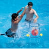 "20.5"" Water Sports Slam Dunk Swimming Pool Floating Basketball Game"