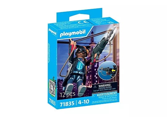 Playmobil Plus Figures - Superhero, DJ, Dog Sitter, Pizza Chef