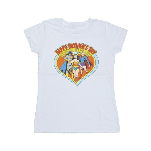 DC Comics T-Shirt en Coton Femme Wonder Woman Fête des Mères