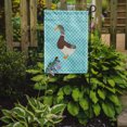 thumbnail image 2 of Caroline's Treasures BB8037GF Saxony Sachsenente Duck Blue Check Flag Garden Size , Small, multicolor, 2 of 3