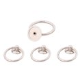 thumbnail image 4 of Tirador de Metal Plateado Unique Bargains 4uds para Cajones Armarios Puertas, 4 of 5