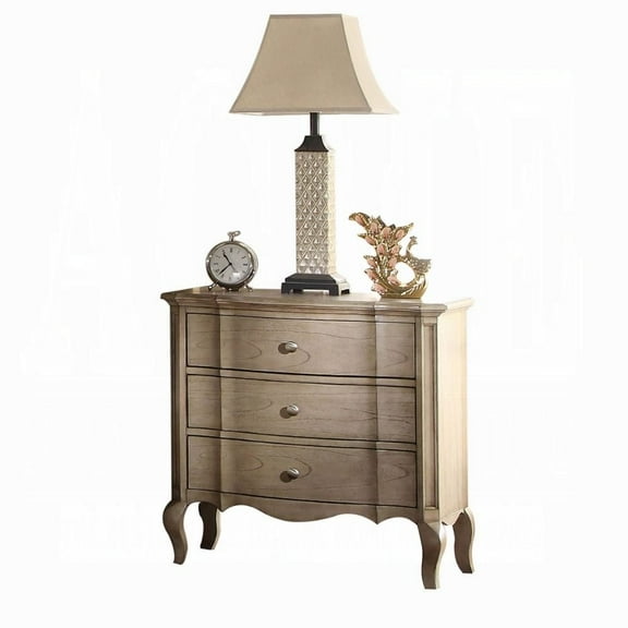 ACME Chelmsford Nightstand in Antique Taupe