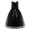 Black, variant on Flower Girls Dress Bowknot V-Back Formal Pageant Ball Gown Party Wedding Tulle Long Dresses, 4-12Y
