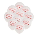 thumbnail image 1 of 10pcs De Látex Despedidas De Decoración 10 '' Blanco Gloria Globo de látex divertido, 1 of 9