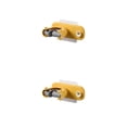 thumbnail image 2 of Estante para escobas Injueey ABS TPR impermeable montado en la pared Amarillo 2piezas, 2 of 6