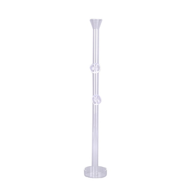 Comedero y bandeja de camarones de acrílico transparente duradero para acuario (20 cm) ER