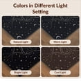 thumbnail image 7 of Design&I 8'x10' Ultra Soft Area Rug, Snake Intertwined Serpent Lunar Phases Shimmering Stars Occult None Fluffy Washable Non Shedding for Bedroom Living Room Under Sectional, 7 of 7