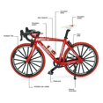 thumbnail image 2 of 1:8 Simulation Alloy Mountain Bike Speed Reduction Bicycle Model Mini Bicycle Toy Decoration, 2 of 2