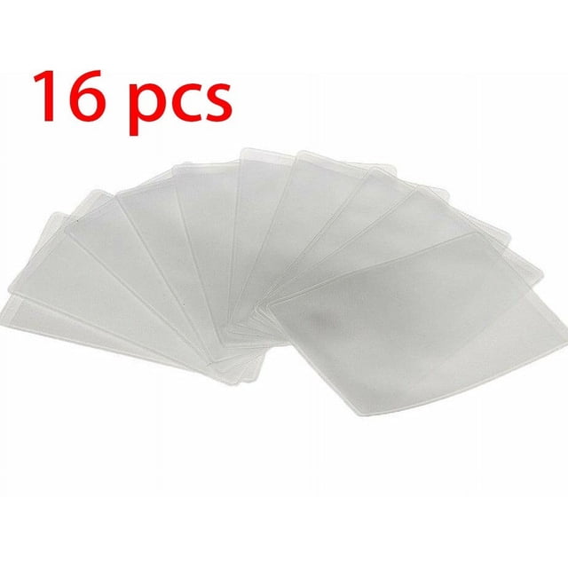 Dust Protector Card Holder PVC Wallet 9.6*6.1cm Cover Holder Debit Card