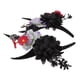 thumbnail image 3 of KAKOWELY Diadema de Halloween con cuernos de diablo y flor, reutilizable, para mujer, para fiestas, disfraces, carnavales y fiestas., 3 of 4