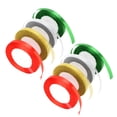 thumbnail image 5 of rollos de cinta para envolver regalos, 4 colores, purpurina duradera, decoración de boda multiusos, rollo de cinta para decoración, 5 of 5