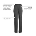 thumbnail image 4 of Lands' End Women's Petite Sport Knit High Rise Pants, 4 of 8